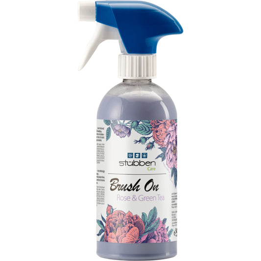 Stübben Brush On Detangler and Coat Shine - Rose & Green Tea 500ml